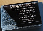 Sustained research Award